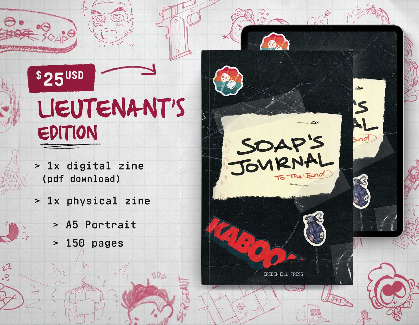 Lieutenant's Edition: Physical + Digital Zine